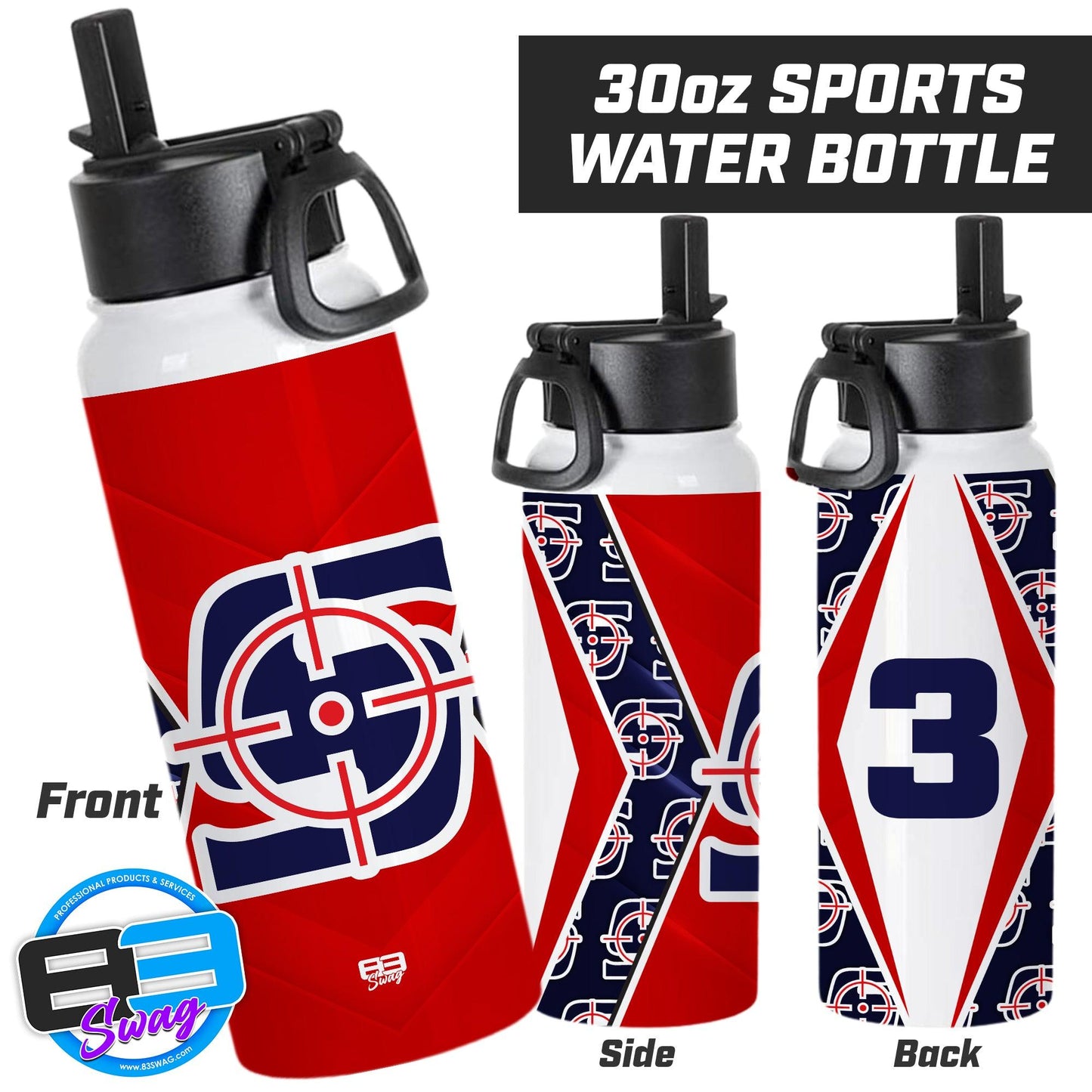 SJ Snipers Baseball - 30oz Sports Tumbler - 83Swag