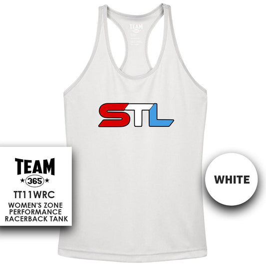 Small Town Legends 2024 Edition - Performance Women’s Racerback T - MULTIPLE COLORS AVAILABLE - 83Swag