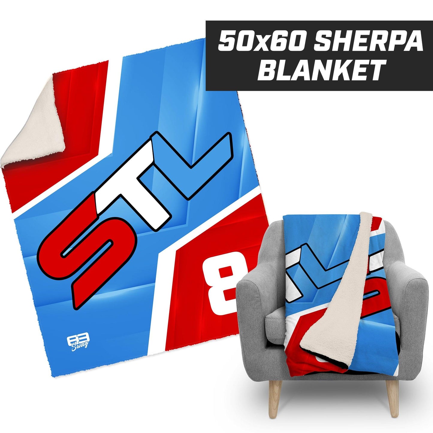 Small Town Legends - 50”x60” Plush Sherpa Blanket - 83Swag