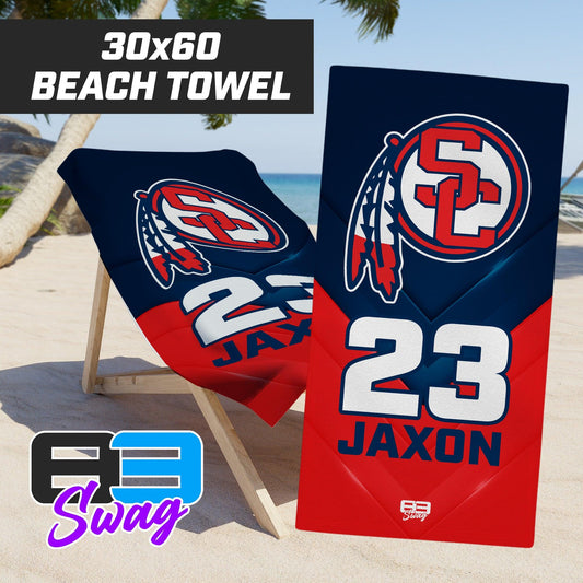 South Cherokee Indians 2024 Edition - 30"x60" Beach Towel - 83Swag