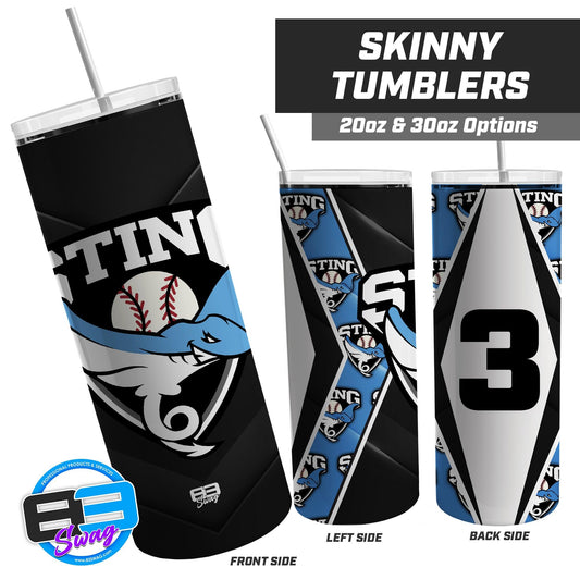 Southwest Sting Baseball - 20oz & 30oz Skinny Tumbler - 83Swag