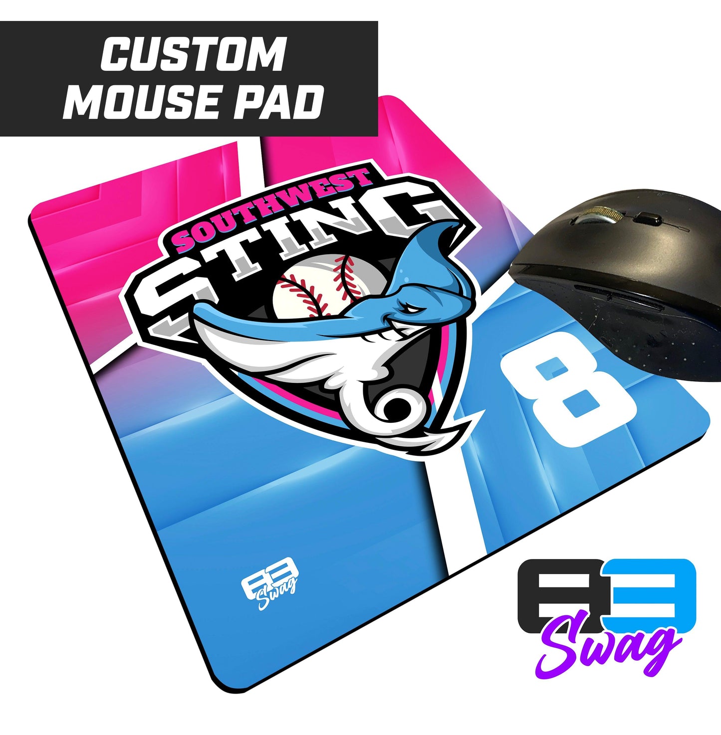 Southwest Sting Baseball - PINK 2024 Edition - Mouse Pad - 83Swag