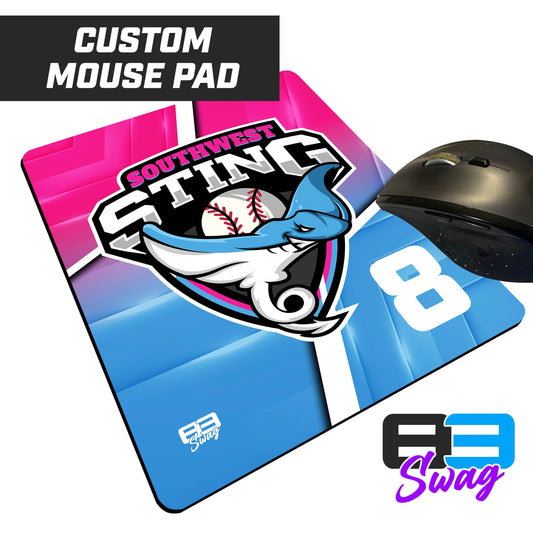 Southwest Sting Baseball - PINK 2024 Edition - Mouse Pad - 83Swag