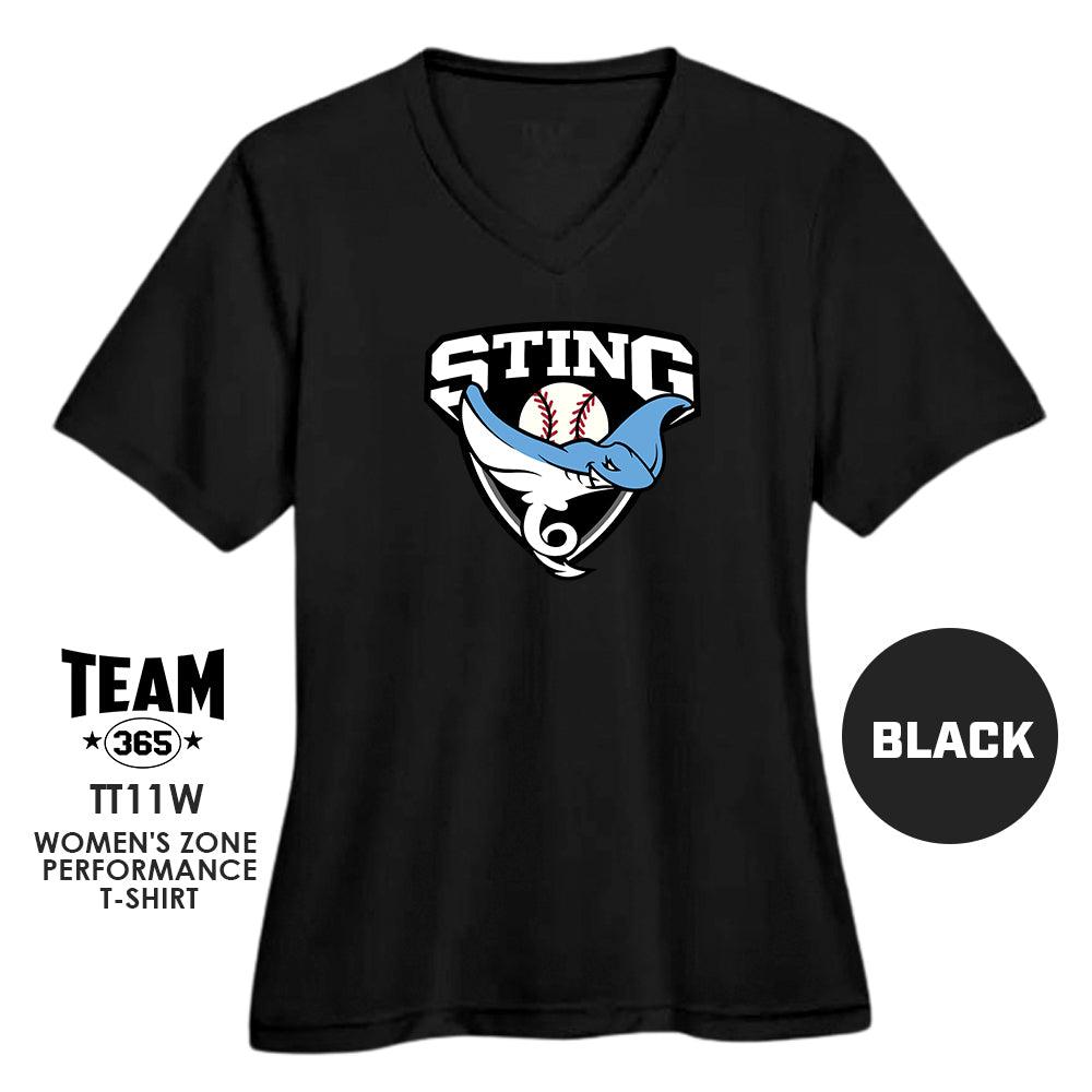 Southwest Sting Baseball V1 - Cool & Dry Performance Women's Shirt - MULTIPLE COLORS AVAILABLE - 83Swag