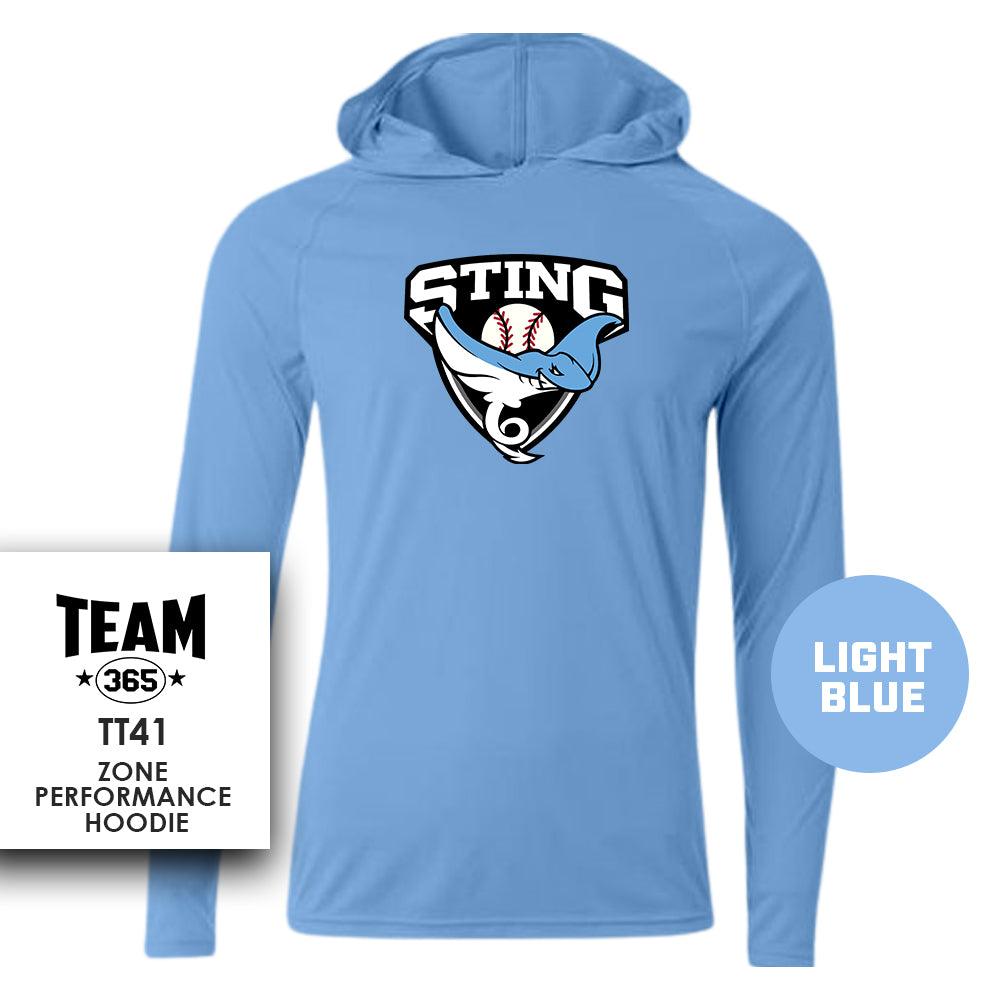 Southwest Sting Baseball V1 - Lightweight Performance Hoodie - MULTIPLE COLORS - 83Swag