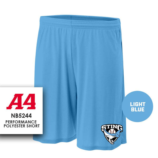Southwest Sting Baseball V1 - Performance Shorts - MULTIPLE COLORS - 83Swag
