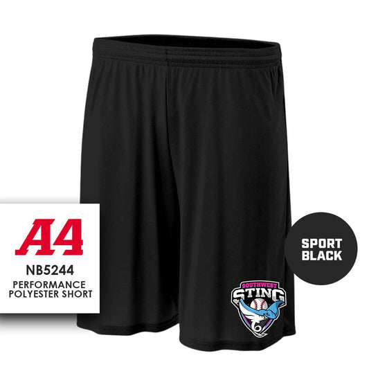 Southwest Sting Baseball V2 - Performance Shorts - MULTIPLE COLORS - 83Swag