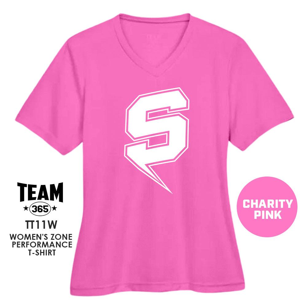 Southwest Sting Baseball V3 - CHARITY PINK - Cool & Dry Performance Women's Shirt - 83Swag