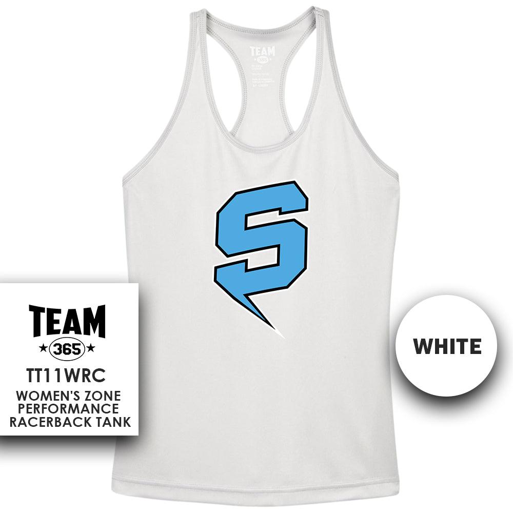 Southwest Sting Baseball V3 - Performance Women’s Racerback T - MULTIPLE COLORS AVAILABLE - 83Swag