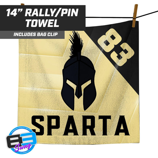 SPARTA Baseball - 14"x14" Rally Towel - 83Swag