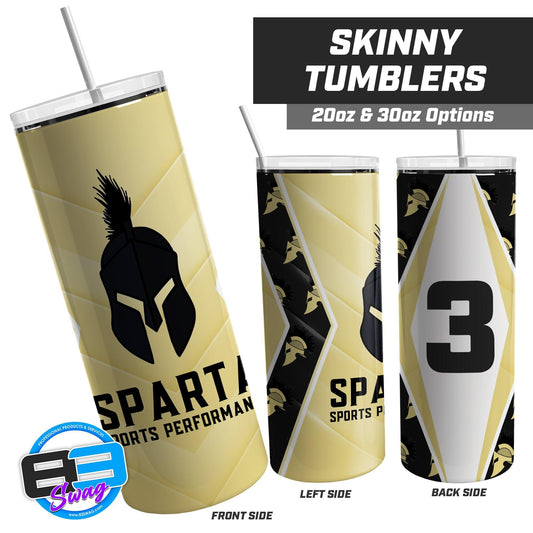 SPARTA Baseball - 20oz & 30oz Skinny Tumbler - 83Swag