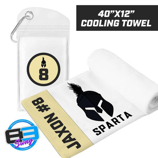 SPARTA Baseball - 40"x12" Custom Cooling Towel - 83Swag