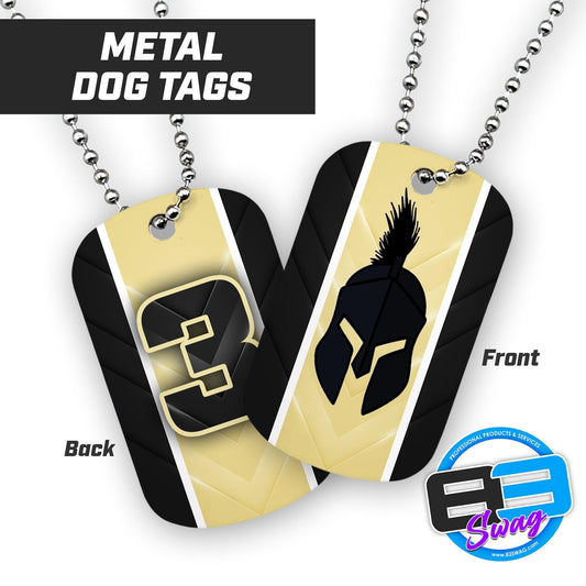 SPARTA Baseball - Double Sided Dog Tags - Includes Chain - 83Swag