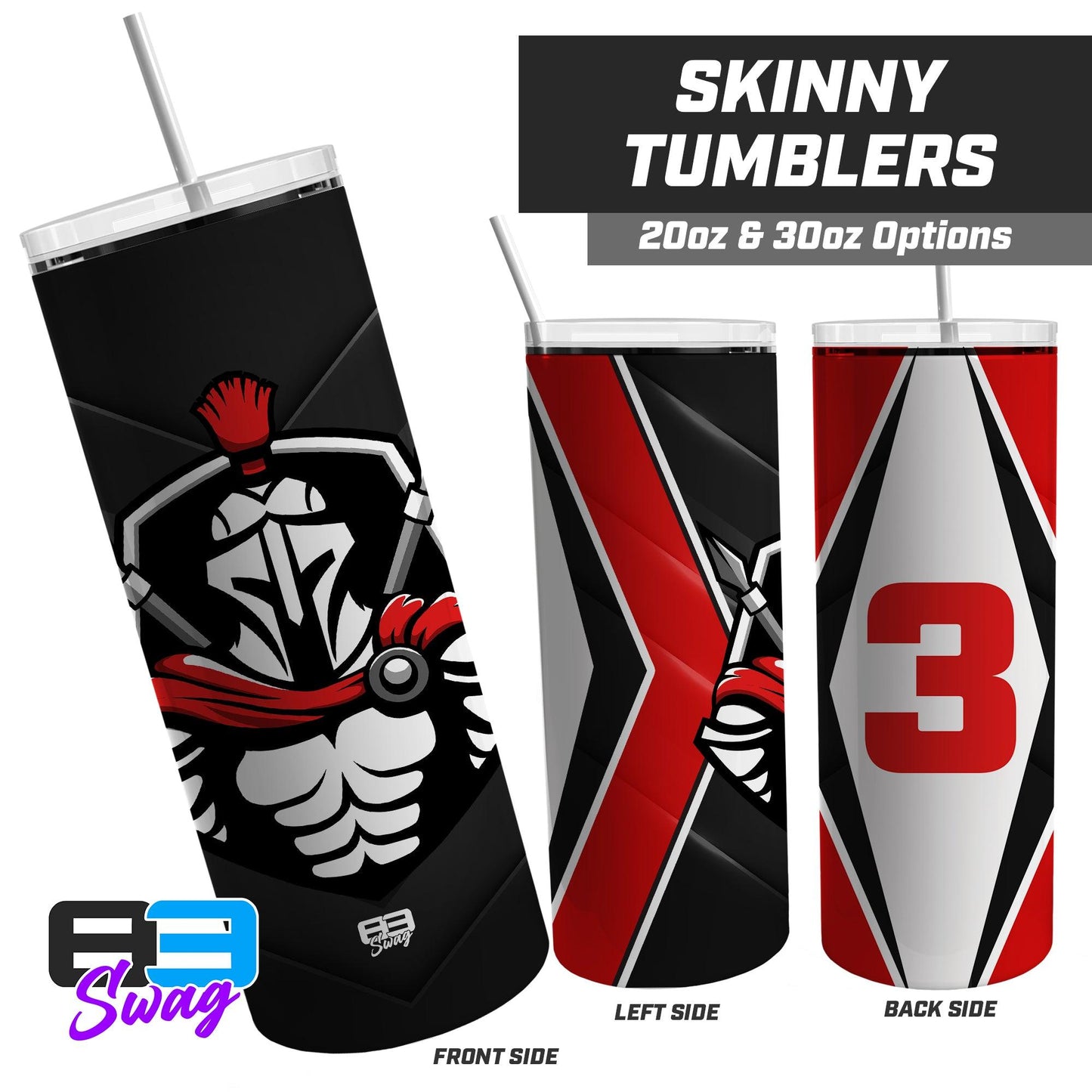 Spartans Baseball 2024 Edition - 20oz & 30oz Skinny Tumbler - 83Swag