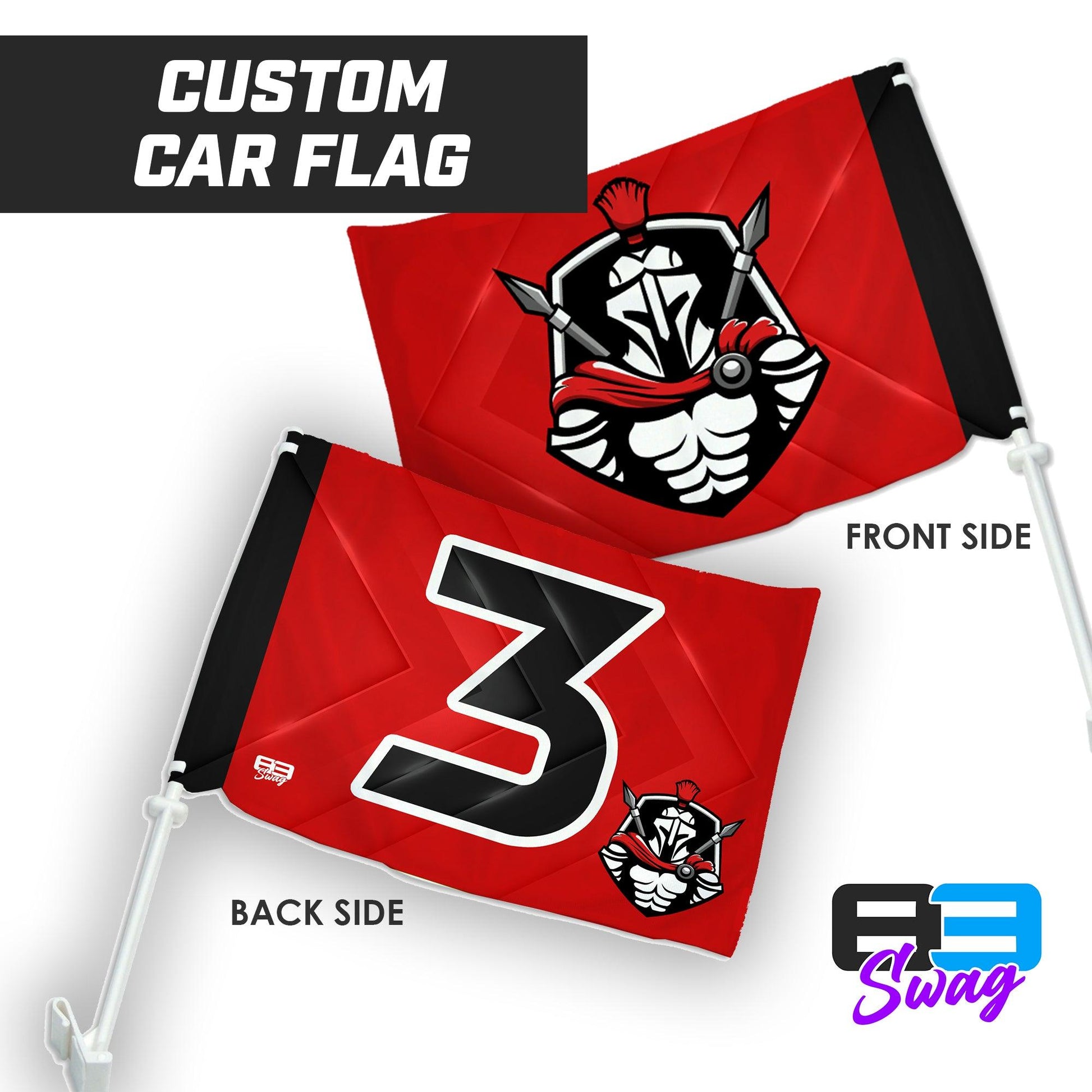 Spartans Baseball 2024 Edition - Car Flag - 83Swag