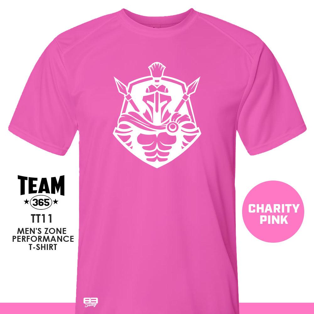 Spartans Baseball - CHARITY PINK - Crew - Performance T-Shirt - 83Swag