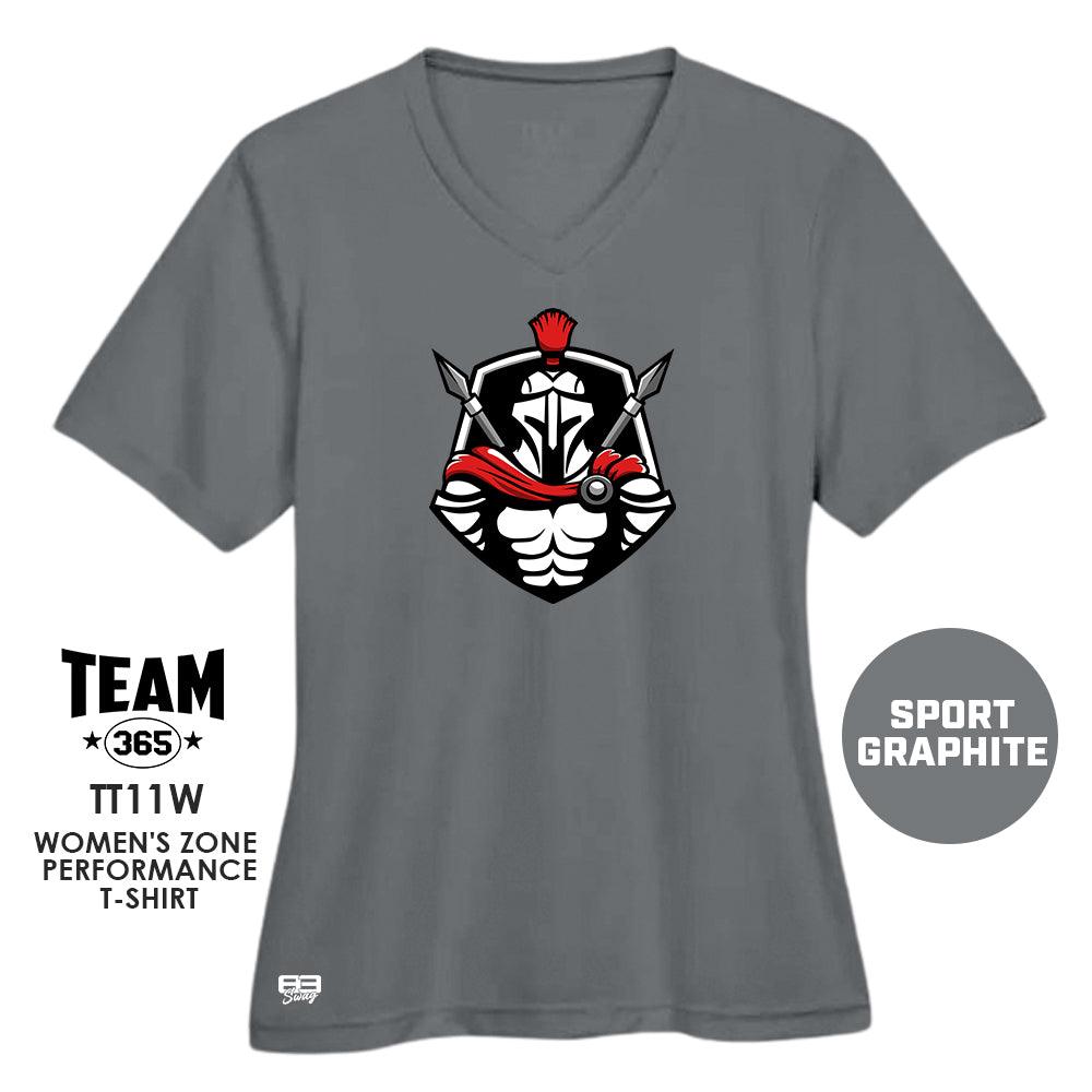 Spartans Baseball - Cool & Dry Performance Women's Shirt - MULTIPLE COLORS AVAILABLE - 83Swag