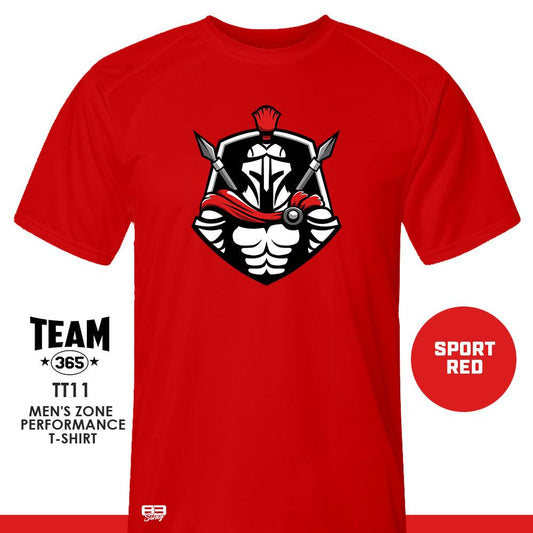 Spartans Baseball - Crew - Performance T-Shirt - MULTIPLE COLORS AVAILABLE - 83Swag