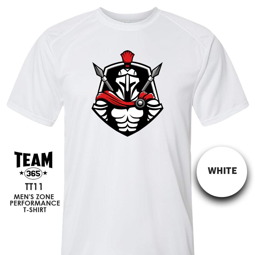 Spartans Baseball - Crew - Performance T-Shirt - MULTIPLE COLORS AVAILABLE - 83Swag