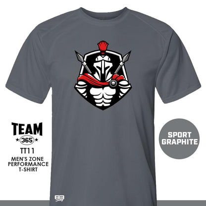 Spartans Baseball - Crew - Performance T-Shirt - MULTIPLE COLORS AVAILABLE - 83Swag