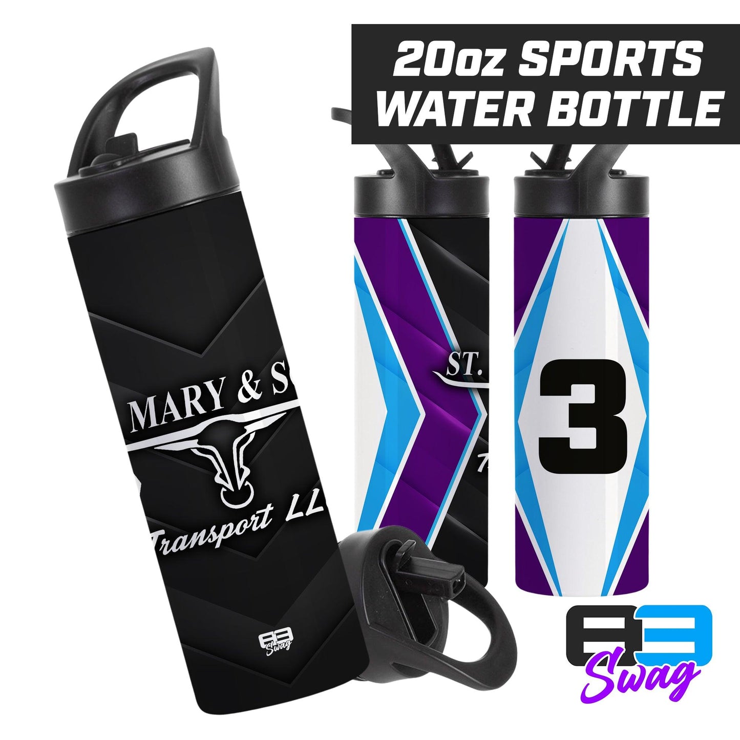 St. Mary & Sons Transport LLC Softball 2024 Edition - 20oz Sports Tumbler - 83Swag