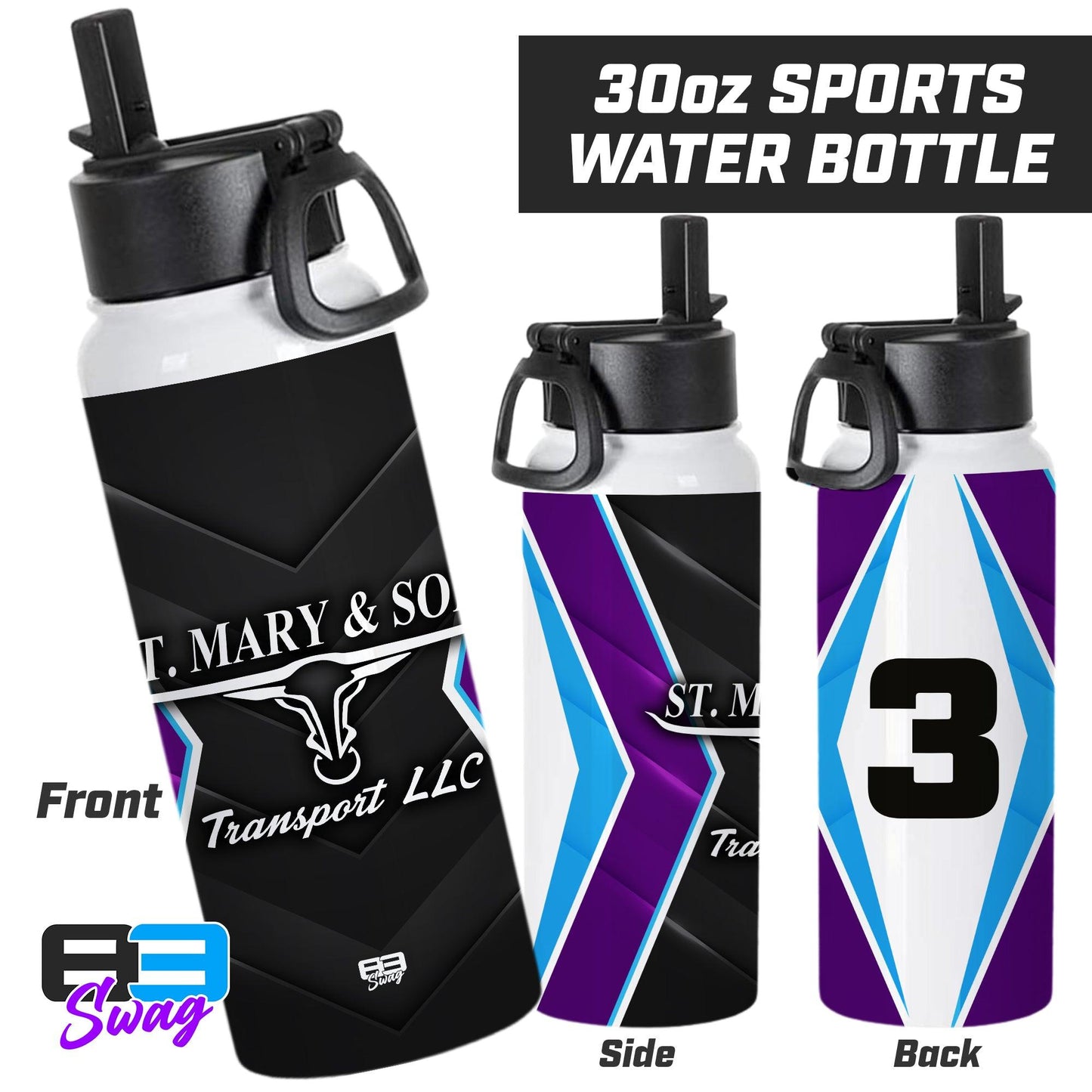 St. Mary & Sons Transport LLC Softball 2024 Edition - 30oz Sports Tumbler - 83Swag