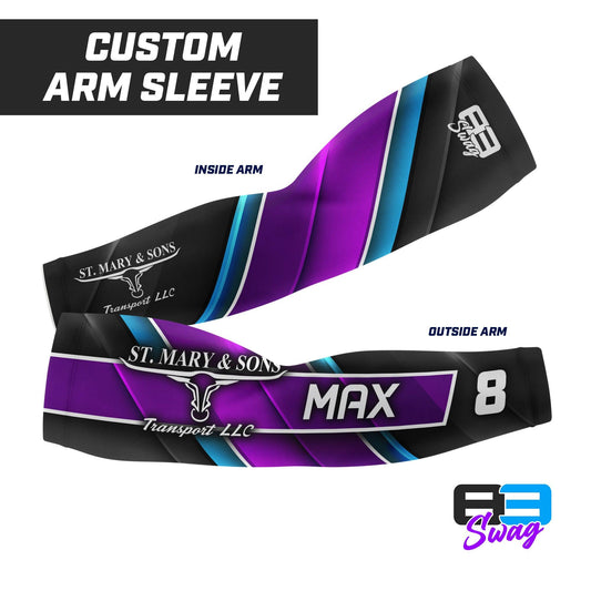 St. Mary & Sons Transport LLC Softball 2024 Edition - Arm Sleeve - 83Swag