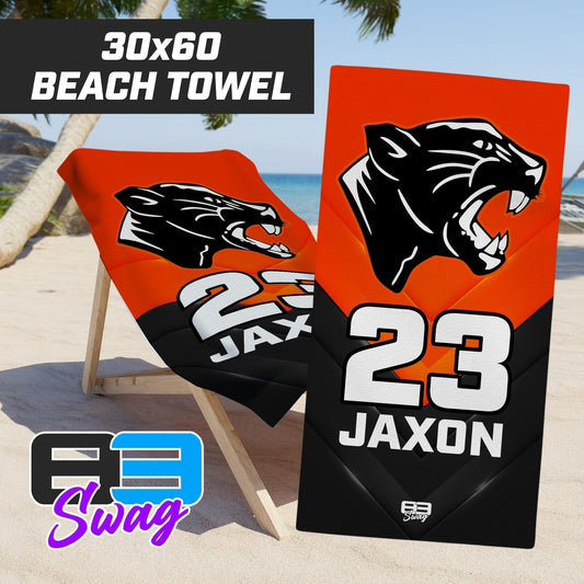 Stockbridge Panthers - 30"x60" Beach Towel - 83Swag