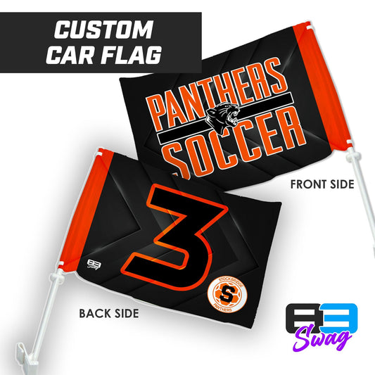 Stockbridge Soccer - Car Flag - 83Swag