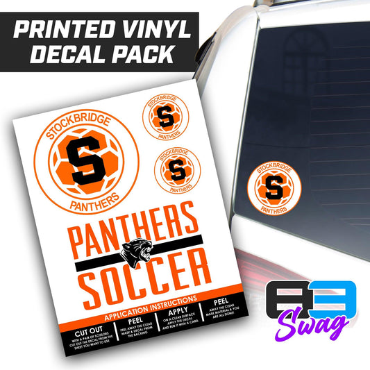 Stockbridge Soccer - Logo Decal Pack Sheet - 83Swag