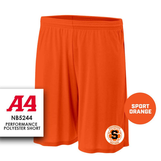 Stockbridge Soccer V1 - Performance Shorts - MULTIPLE COLORS - 83Swag