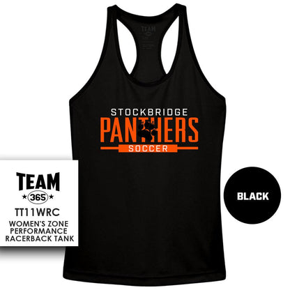 Stockbridge Soccer V3 - Performance Women’s Racerback T - MULTIPLE COLORS AVAILABLE - 83Swag