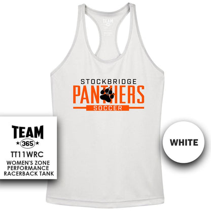 Stockbridge Soccer V3 - Performance Women’s Racerback T - MULTIPLE COLORS AVAILABLE - 83Swag