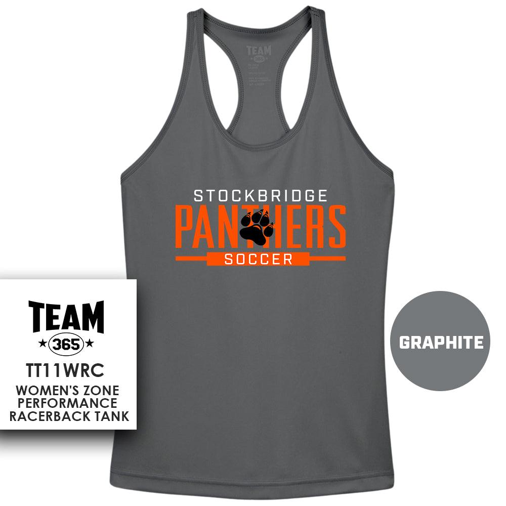 Stockbridge Soccer V3 - Performance Women’s Racerback T - MULTIPLE COLORS AVAILABLE - 83Swag