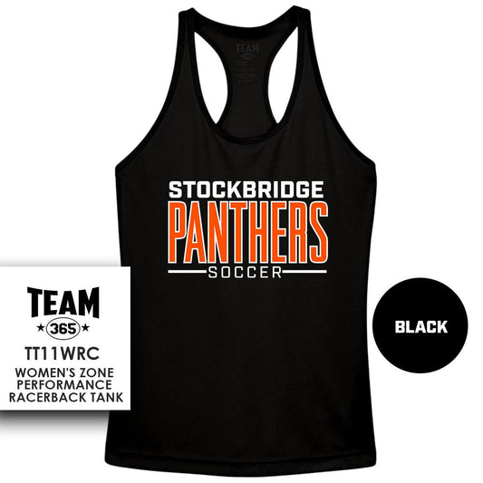 Stockbridge Soccer V5 - Performance Women’s Racerback T - MULTIPLE COLORS AVAILABLE - 83Swag