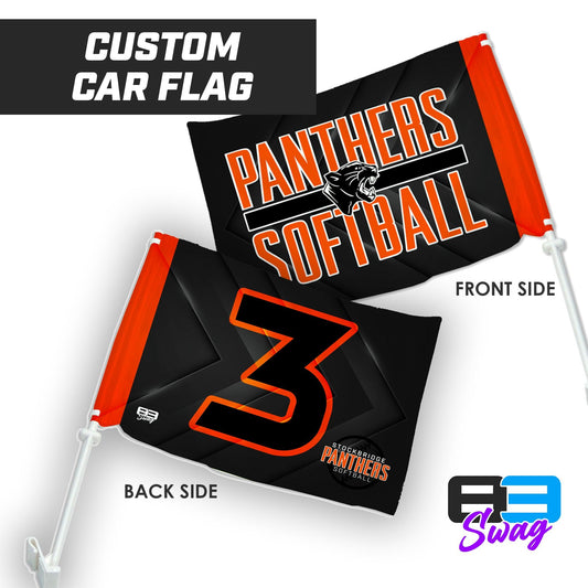 Stockbridge Softball - Car Flag - 83Swag