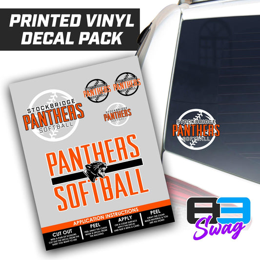 Stockbridge Softball - Logo Decal Pack Sheet - 83Swag