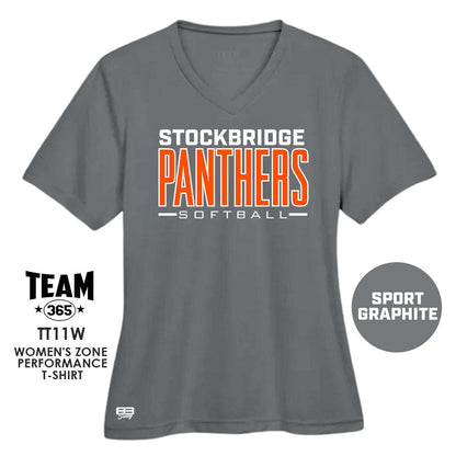 Stockbridge Softball V1 - Cool & Dry Performance Women's Shirt - MULTIPLE COLORS AVAILABLE - 83Swag