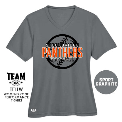 Stockbridge Softball V4 - Cool & Dry Performance Women's Shirt - MULTIPLE COLORS AVAILABLE - 83Swag