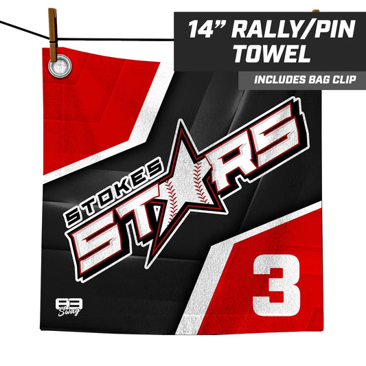 Stokes Stars - 14"x14" Rally Towel - 83Swag