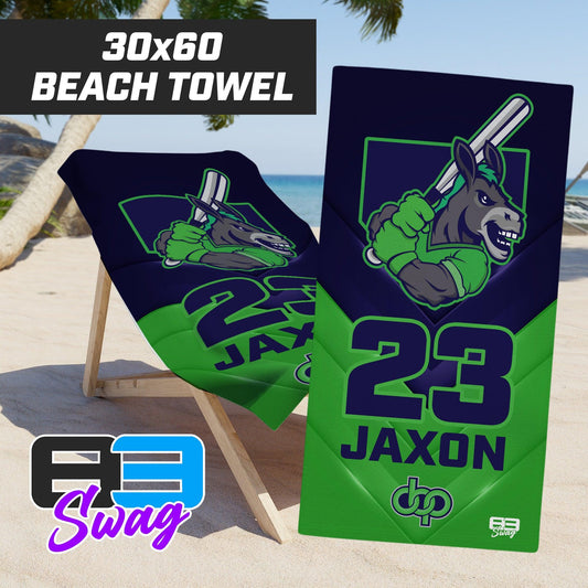 Swamp Donkeys 2024 Edition - 30"x60" Beach Towel - 83Swag