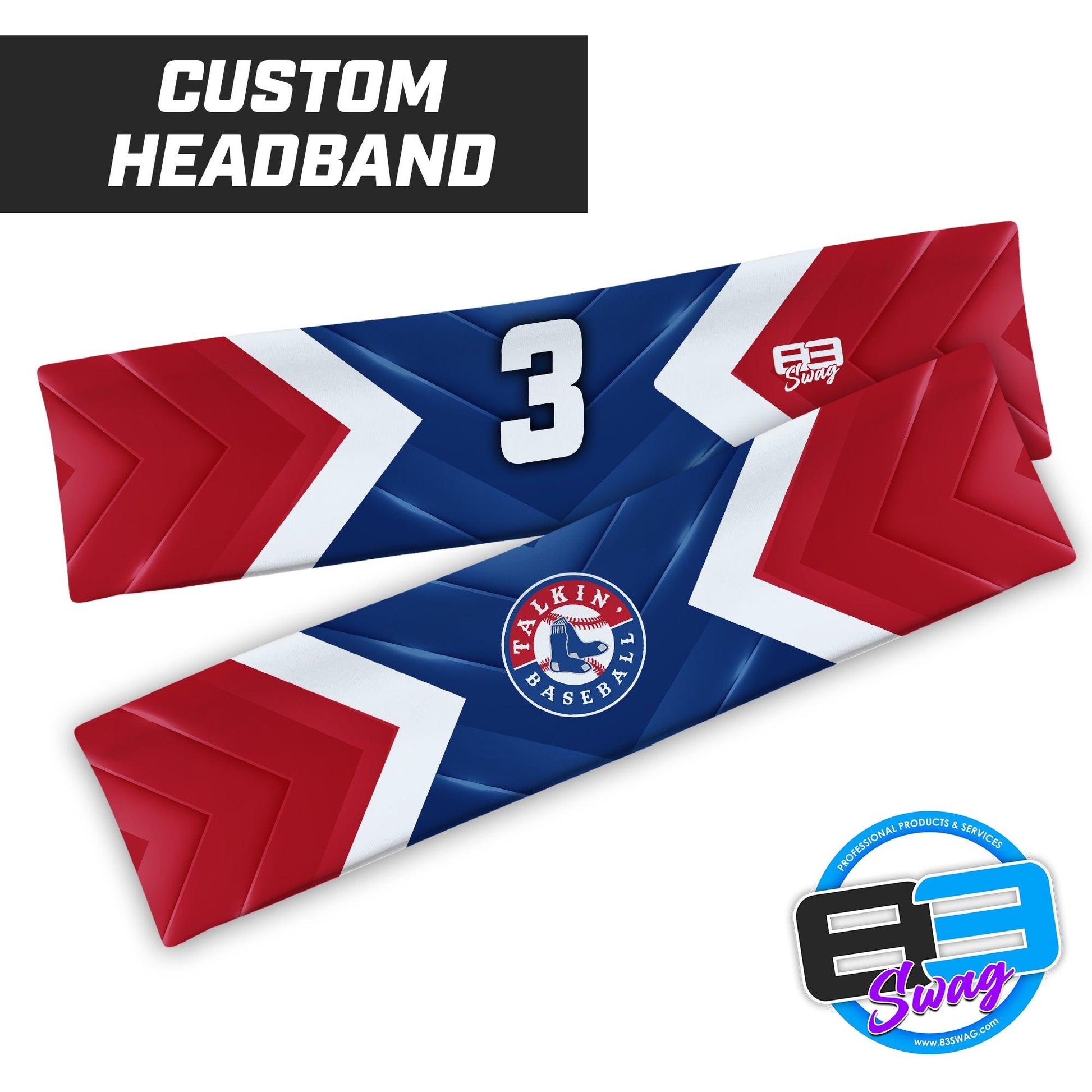 Talkin' Baseball - Headband - 83Swag