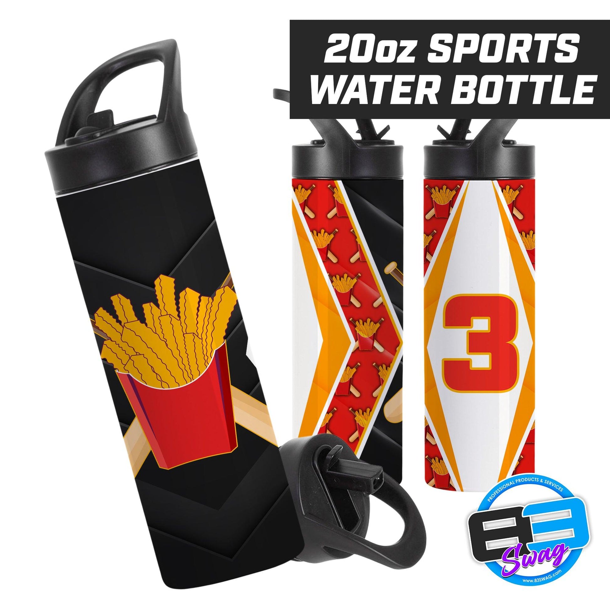 Team Rally Fries Baseball - 20oz Sports Tumbler - 83Swag