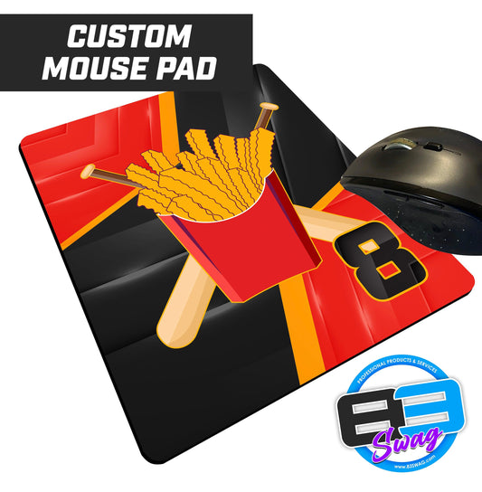 Team Rally Fries Baseball - Mouse Pad - 83Swag