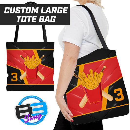 Team Rally Fries Baseball - Tote Bag - 83Swag