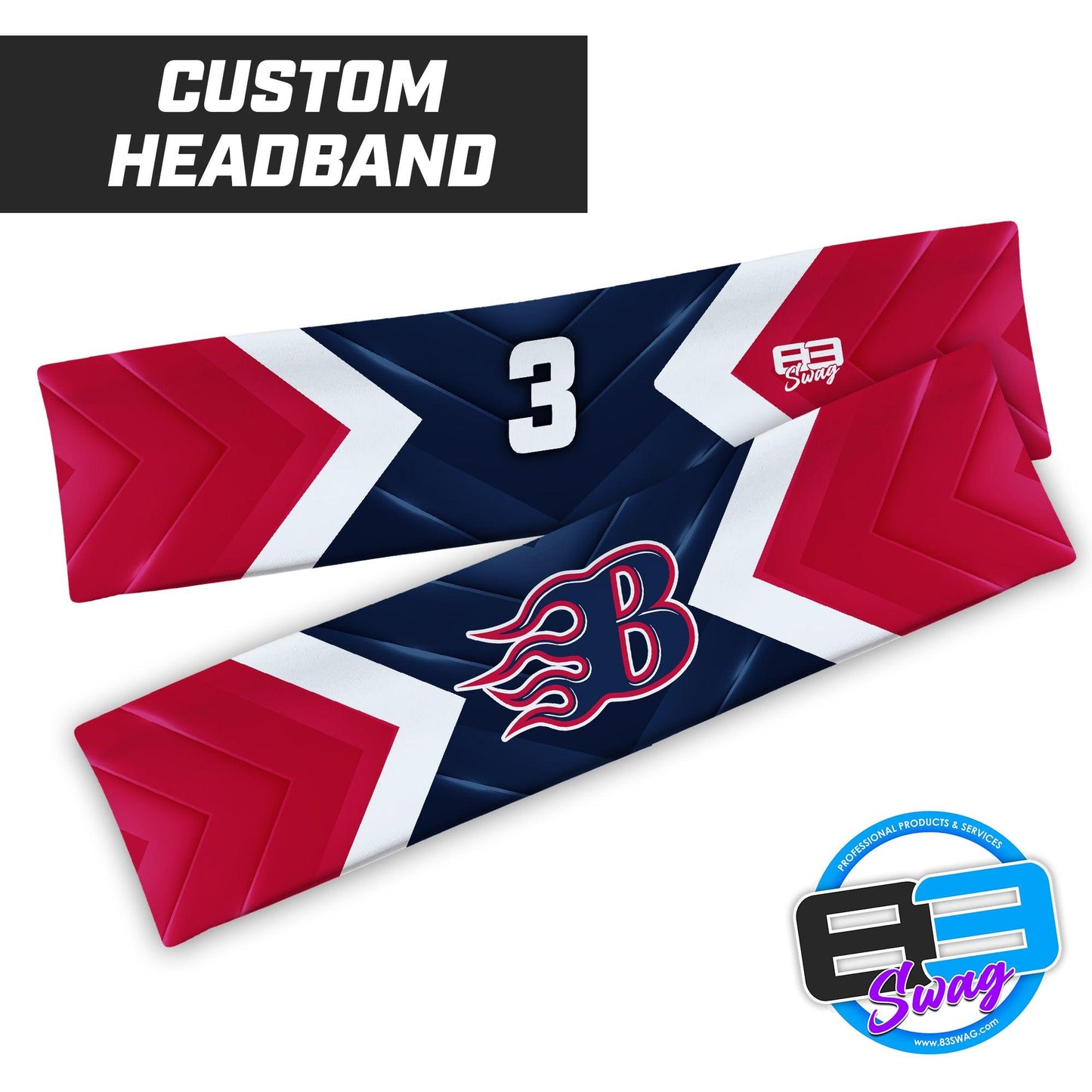 Texas Blaze 2k13 Drury Softball - Headband - 83Swag