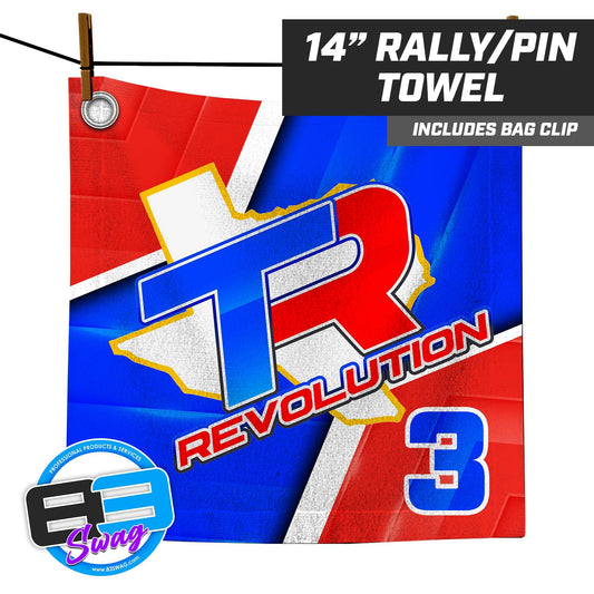 Texas Revolution Softball - 14"x14" Rally Towel - 83Swag