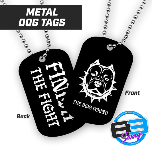 The Dog Pound - Double Sided Dog Tags - Includes Chain - 83Swag