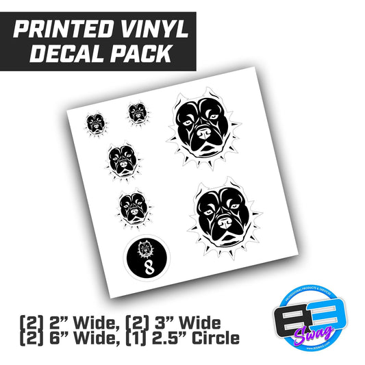 The Dog Pound Logo Vinyl Decal Pack - 83Swag