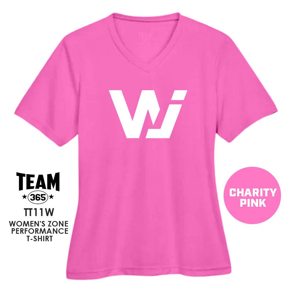 The WJ Collection - CHARITY PINK - Cool & Dry Performance Women's Shirt - 83Swag